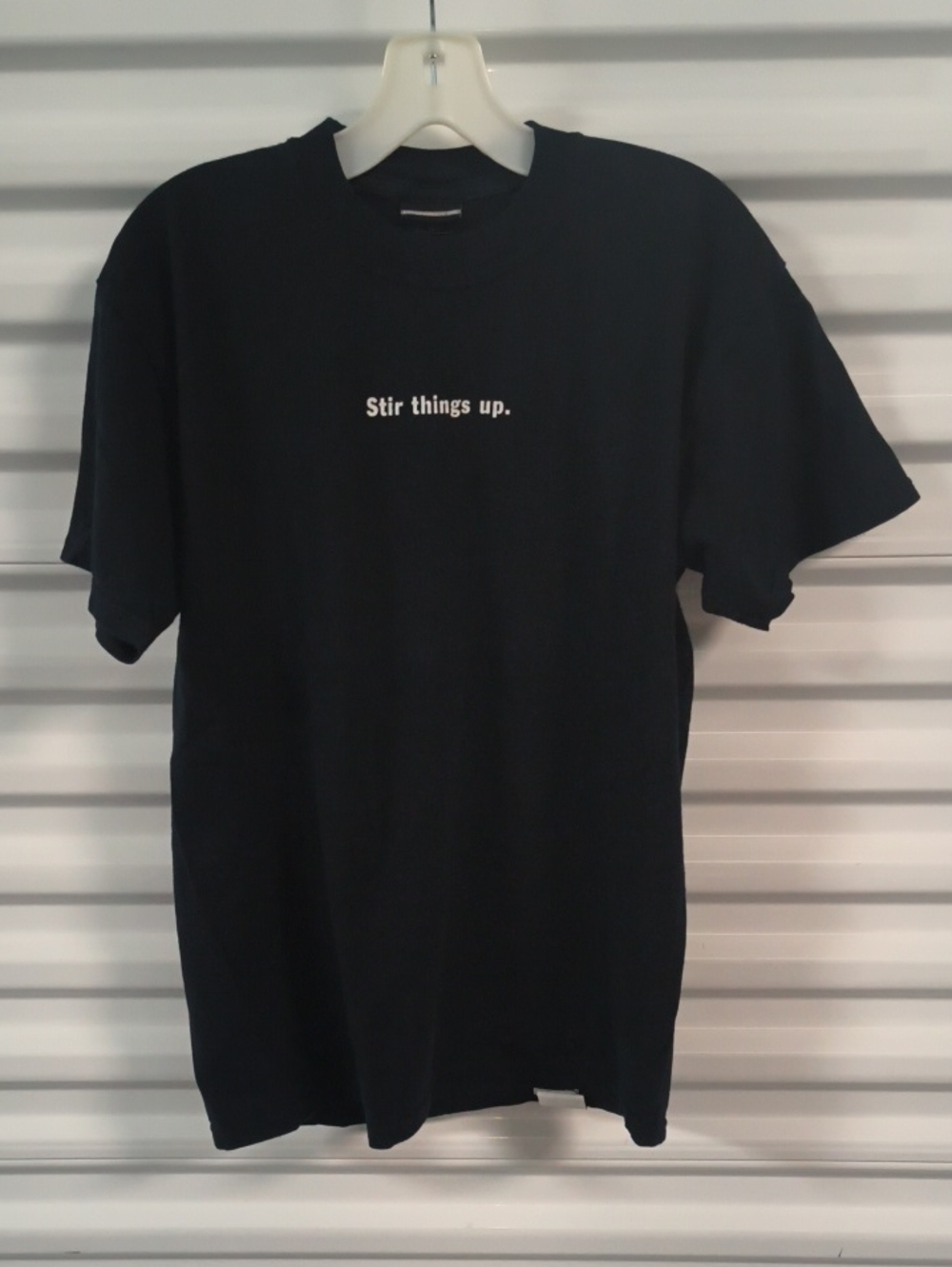 Vtg Porsche Stir Things Up Graphic Creeneck Short Sleeve T-Shirt M